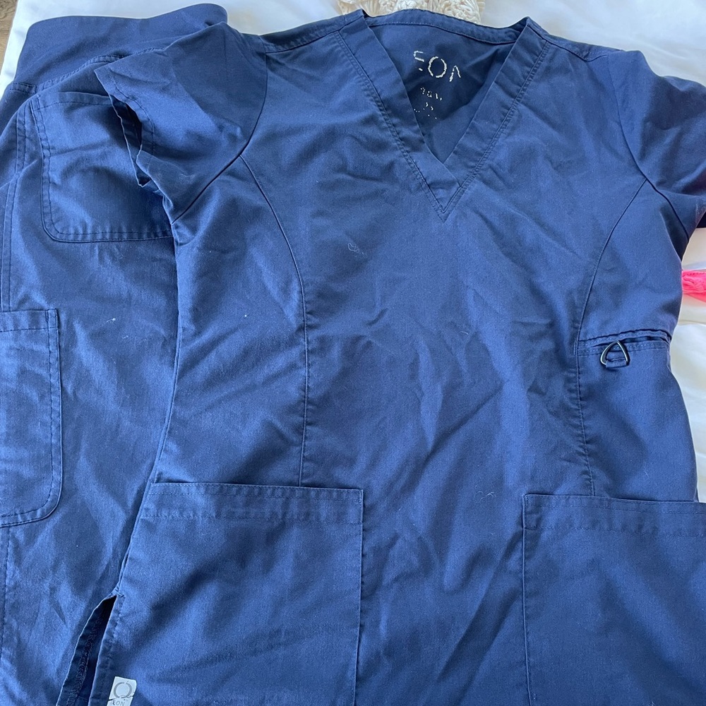 Xsp navy blue EON scrubs